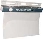Folio Contact Whiteboard, elektrostatisch geladene Folie, die ohne Hilfsmittel an allen glatten Oberflächen haftet.